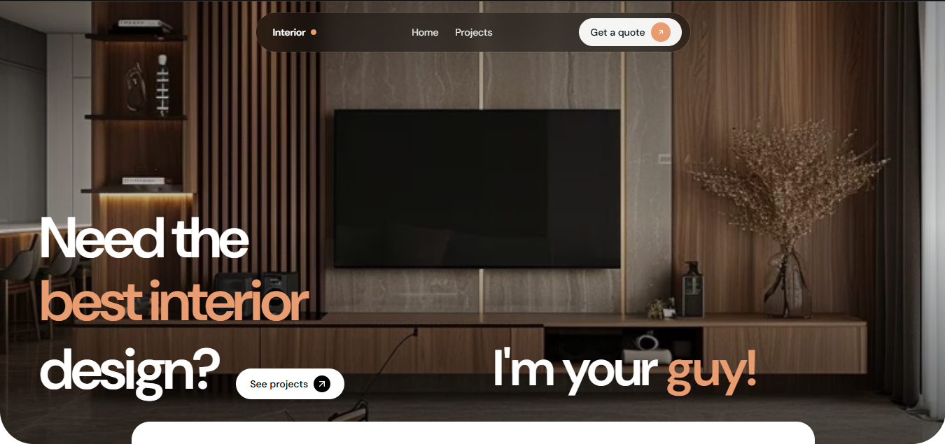 Interior interface